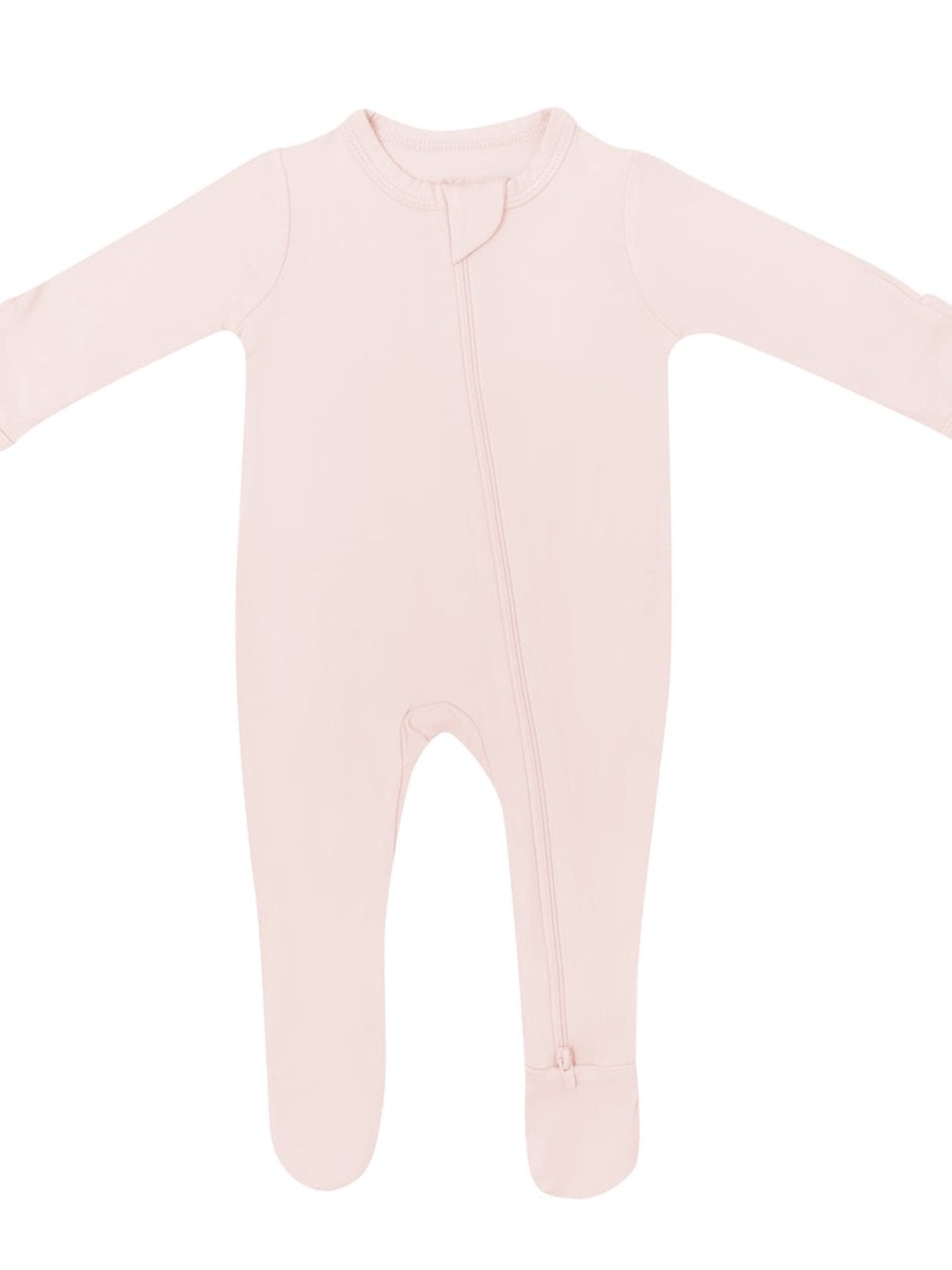 Kyte Baby Zipper Footie in Blush